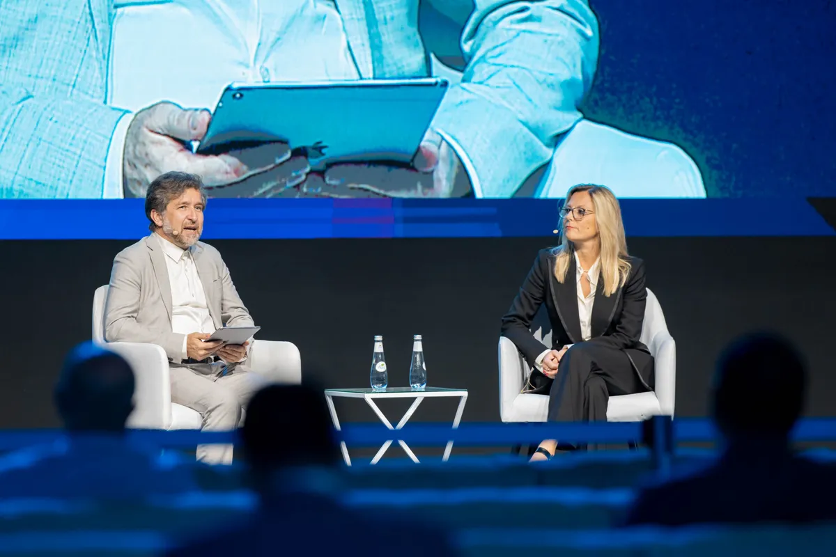 Cristina Savian on stage